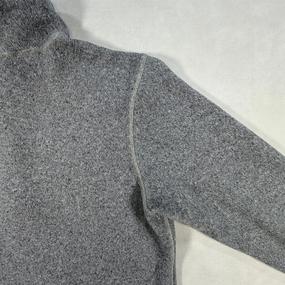 The North‎ Face Mens Small Gordon Lyons 1/4 Zip Fleece Pullover Heather Gray